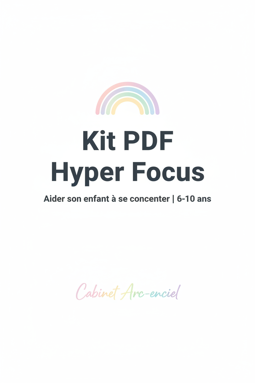 Kit PDF Hyper Focus – Aider son enfant à se concentrer | 6-10 ans
