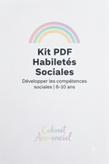 Kit PDF Habiletés Sociales – Développer les compétences sociales | 6-10 ans